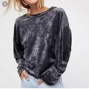 Free People grey sweater